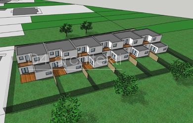 Stavebný pozemok na tri rodinné domy na predaj v Ivanke pri Nitre vhodný aj na developerský projekt.