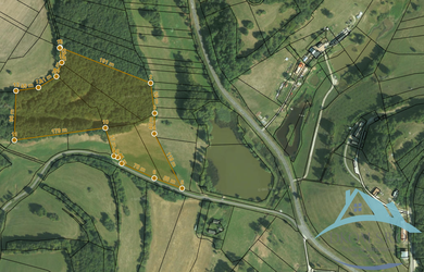 Pozemky Hrušov- Veľký Krtíš – 40 797  m2 - 1/1