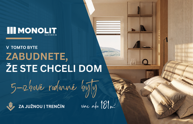 OS Za Južnou - lokalita Suchý Dub, 5 izbový luxusný terasový byt č.4, v štandardnom prevedení za 471.700 € - IHNEĎ K NASŤAHOVANIU!!