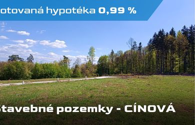 Možnosť okamžitej výstavby RD, Banská Bystrica, Pršianska terasa - Cínová!