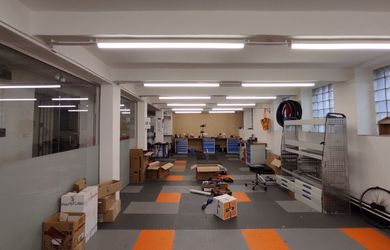 Obchodno-servisno skladový priestor na Račianskej ulici v Novom Meste, 144 m2