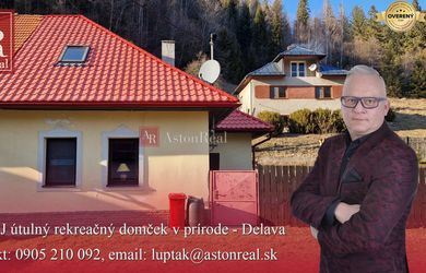 AstonReal: na predaj útulný rekreačný domček v lone prírody - Delava