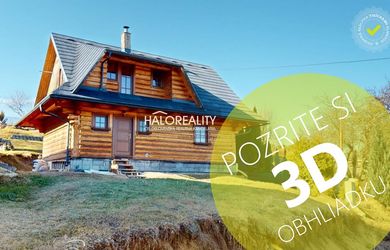 HALO reality - Predaj, rodinný dom Dúbrava, drevenica/zrub - VO VÝSTAVBE - ZNÍŽENÁ CENA - EXKLUZÍVNE HALO REALITY