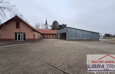 NA PRENÁJOM VÁM PONÚKAM PRIEMYSELNÝ AREÁL S ADMINISTRATÍVNOU BUDOVOU, SKLADOVÝMI PRIESTORMI