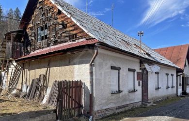 Dom na rekonštrukciu vhodný na chalupu v obci Smolník