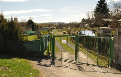 Záhradka s chatkou v záhradkarskej osade na líške, Sp. Nová Ves