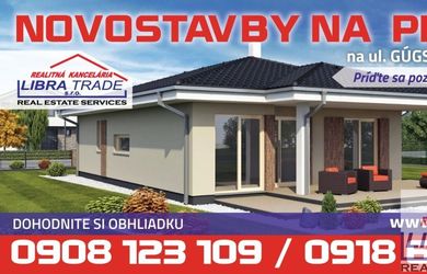 NOVOSTAVBY - Nové Zámky ul. Gúgska  Pozemky: 605m2, 759m2, 754m2,