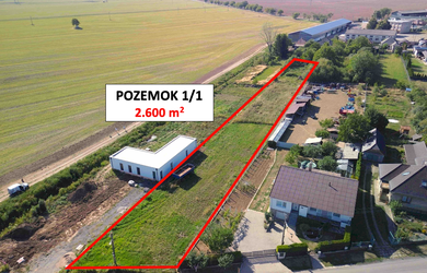 Veľký 2.600 m2 STAVEBNÝ POZEMOK v obci Veľký Ďur