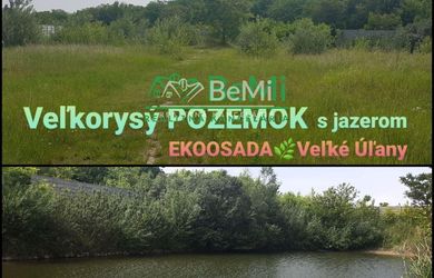POZEMOK s jazerom...4093m2...Veľké Úľany (168-14-DARE)