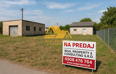 Predám stavebný pozemok s možnosťou podnikania Nových Zámkoch