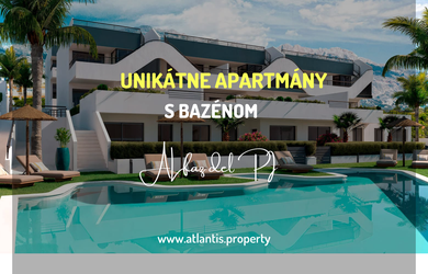 ATLANTIS | Unikátne moderné apartmány s bazénom medzi horami a morom