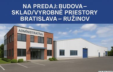 Budova - sklad/výrobné priestory, Bratislava – Ružinov