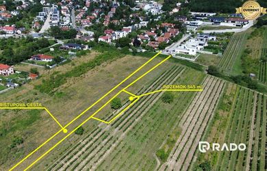RADO | Stavebný pozemok 545m2 | Fongy - Rača