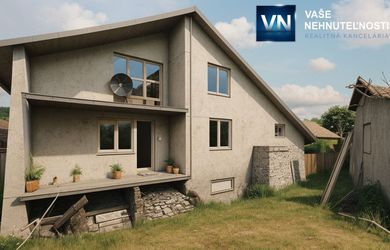 Väčší rodinný dom s pozemkom 2139 m2, Lopúchov
