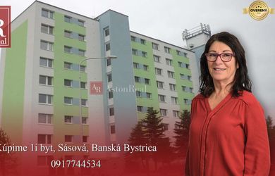 Hľadáme pre klienta 1i byt, Sásová, Banská Bystrica