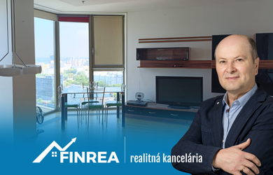 FINREA│Priestranný a slnečný 2-izbový apartmánový byt, 90 m², Bratislava - Petržalka