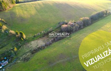 HALO reality - Predaj, pozemok pre rodinný dom   4955 m2 Višňové - EXKLUZÍVNE HALO REALITY