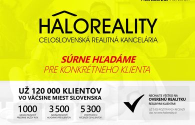 HALO reality - Kúpa trojizbový byt Sídlisko KVP