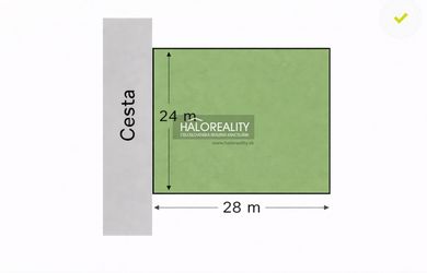 HALO reality - Predaj, pozemok pre rodinný dom   676 m2 Galanta - ZNÍŽENÁ CENA