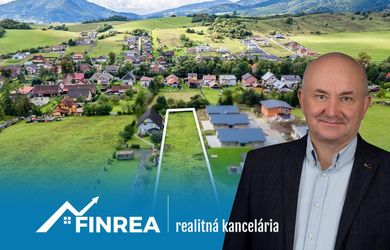 FINREA│slnečný stavebný pozemok 1500 m2 v Revišnom