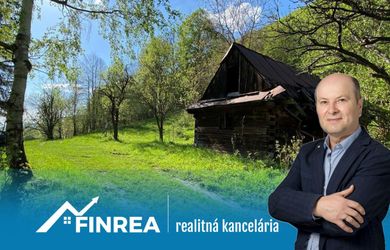 FINREA│Na predaj pozemok 1336 m² s chatou (43 m²) v krásnom prostredí obce Belá pri Žiline