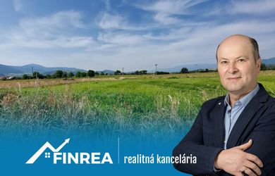 FINREA│ Pozemok 1000m2  Vrútky
