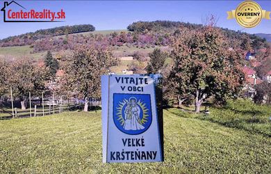 ‼️ POZEMOK NA VÝSTAVBU RODINNÉHO DOMU, PREDAJ - VEĽKÉ KRŠTEŇANY ‼️