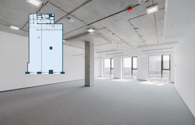 KANCELÁRIA S VÝHĽADOM NA DOWNTOWN v ZWIRN OFFICE | 95 m², 7. poschodie | Ružinov