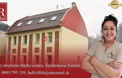 IBA U NÁS! Ubytovňa s veľkým pozemkom, Gen. M. R. Štefánika, Trenčín