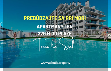 ATLANTIS | Predaj moderných apartmánov pri pláži – Torre la Sal, Španielsko