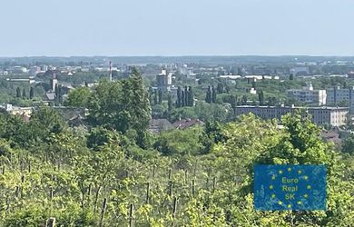 Predáme v Bratislave-Nové Mesto, k.ú. Vinohrady ( Koziarka ) stavebný pozemok o výmere 1.694 m2 ( 20x84,7m).