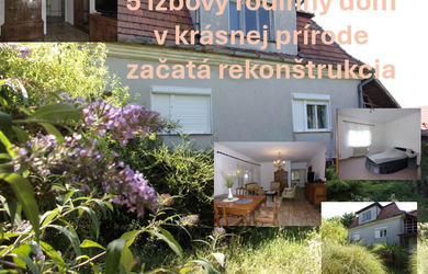 Exkluzívne na predaj rodinný dom, rekonštrukcia,  pozemok 2576 m2, Kolta, Nové Zámky