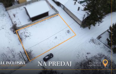 ALL INCLUSIVE | NA PREDAJ POZEMOK (425 m²), GABČÍKOVO – CHATOVÁ OBLASŤ
