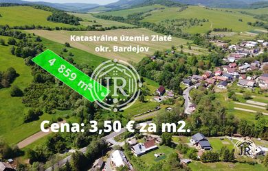 Zlatá investičná príležitosť v k. ú. Zlaté – dve parcely za výbornú cenu!
