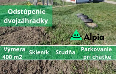 Záhradná chatka s pozemkom, záhradkárska oblasť  Poprad – Matejovce.