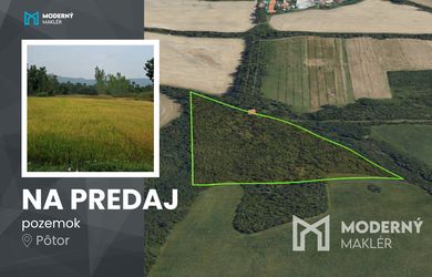 Na predaj pozemok so schváleným projektom v obci Pôtor