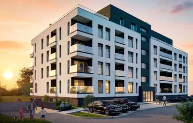 2-izbový byt č.406 – vyšší štandard bývania s dôrazom na svetlo a pokoj