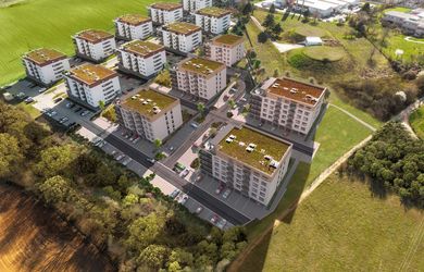 OS Pod Brezinou BD1 na predaj 5 izbový byt č.25 s terasou, garážou a parkovacím miestom za 388.500 €