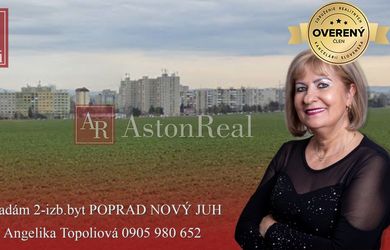 Súrne hľadám pre klienta - POPRAD-NOVÝ JUH - 2-izbový byt