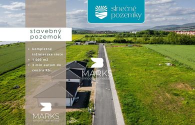 Stavebný pozemok 1000 m² - Rimavská Sobota (odpočet DPH)