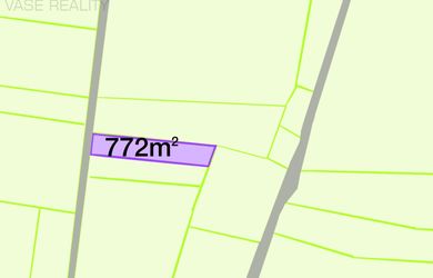 Na predaj Stavebný pozemok Pravenec, 772 m2