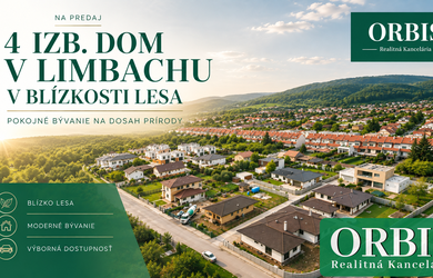 Predaj novostavby rodinného domu v Limbachu - moderné bývanie pod Malými Karpatmi