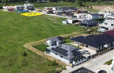 Stavebný pozemok v obci Banka pri Piešťanoch – 470 m²