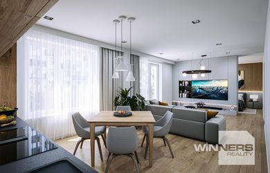 Ponúkame na predaj 3 izbové byty/apartmány v projekte PONTY, na Sekčove, vhodné aj investične