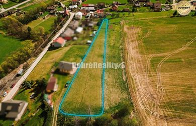Rozľahlý pozemok pre rodinný dom, 2986 m2, Čierny Balog