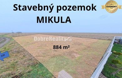 Dobré Reality – Stavebný pozemok 884 m² – Želiezovce, časť Mikula