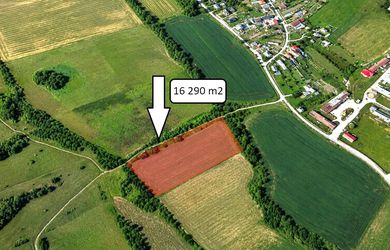 Unikátna investičná parcela pri zástavbe – 16 290 m² | Skerešovo, okres Revúca