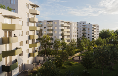 Moderný 2-izbový apartmán s balkónom v projekte TRYO Dúbravka