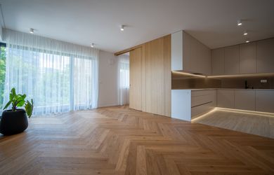 Slnečný 3 izbový byt s veľkou terasou a dvomi kúpeľňami, Apartmány Patrónka, Bratislava,  Staré Mesto NOVOSTAVBA
