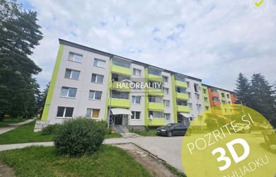 HALO reality - Predaj, trojizbový byt Revúca - ZNÍŽENÁ CENA - EXKLUZÍVNE HALO REALITY